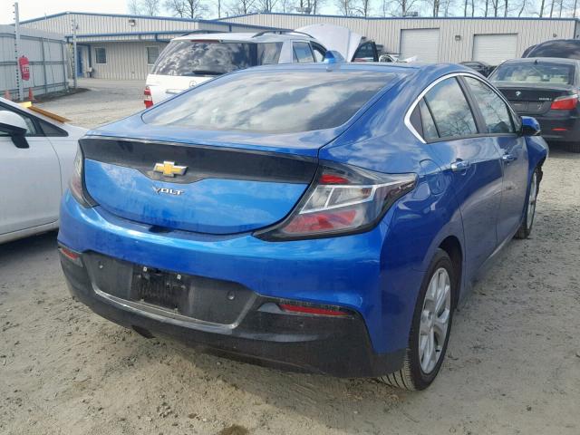 1G1RB6S51HU108671 - 2017 CHEVROLET VOLT PREMI BLUE photo 4