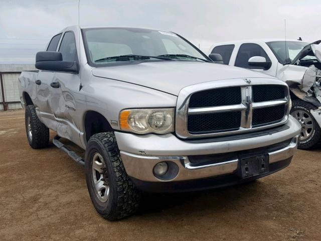 1D7KU28D04J143665 - 2004 DODGE RAM 2500 S SILVER photo 1