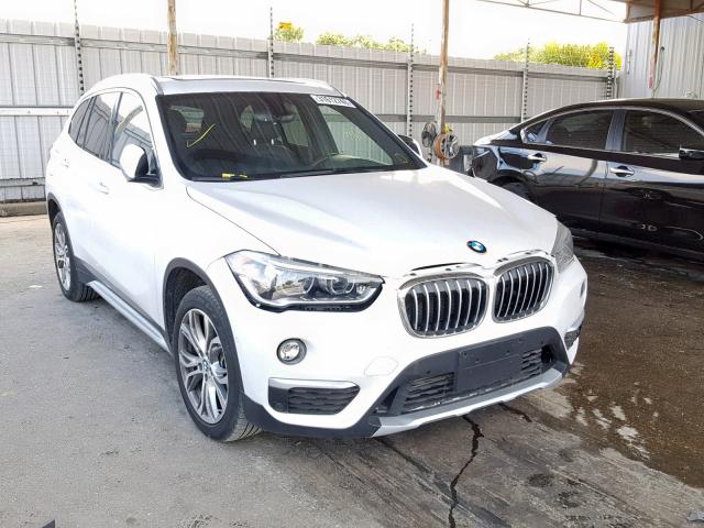 WBXHT3C39H5F76241 - 2017 BMW X1 XDRIVE2 WHITE photo 1