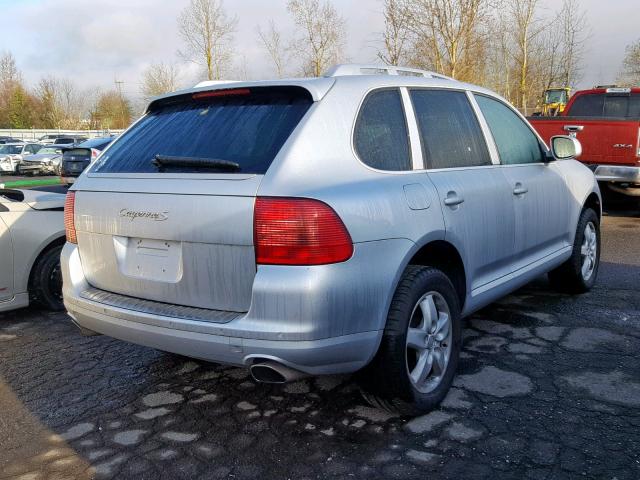 WP1AB29P15LA61081 - 2005 PORSCHE CAYENNE S SILVER photo 4