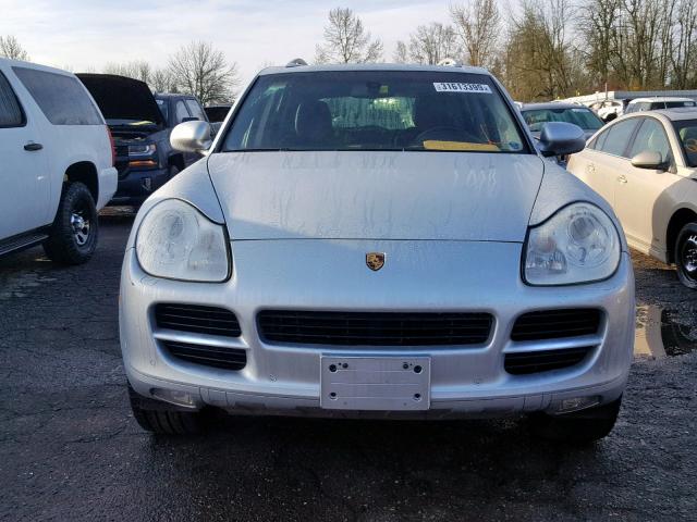 WP1AB29P15LA61081 - 2005 PORSCHE CAYENNE S SILVER photo 9