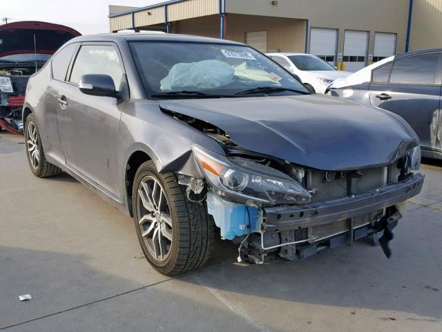 JTKJF5C72FJ003499 - 2015 TOYOTA SCION TC GRAY photo 1