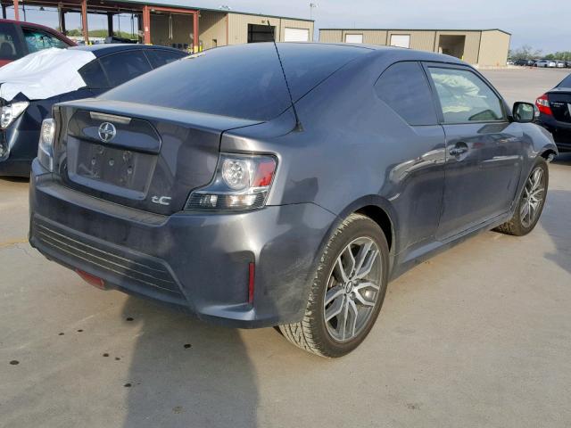 JTKJF5C72FJ003499 - 2015 TOYOTA SCION TC GRAY photo 4