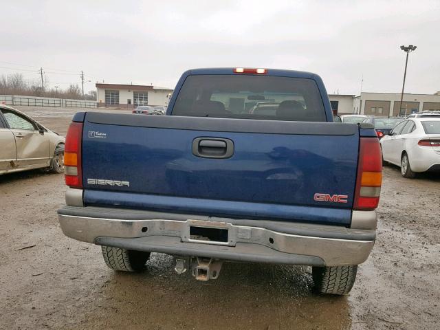 1GTEK19T8YE122865 - 2000 GMC NEW SIERRA BLUE photo 9