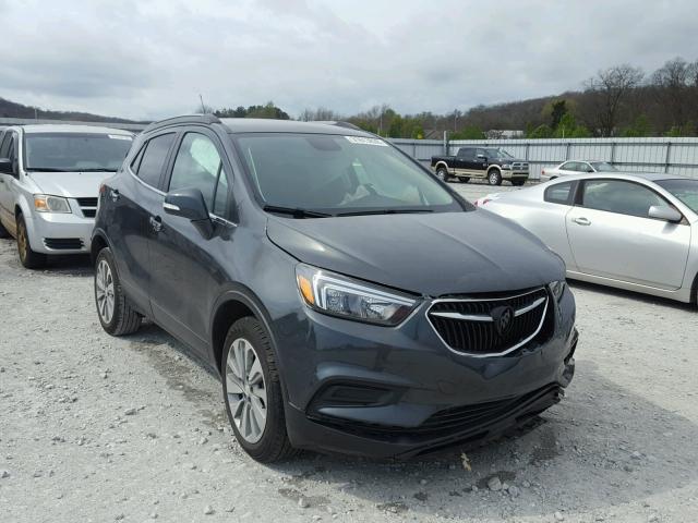 KL4CJASB3JB566149 - 2018 BUICK ENCORE PRE GRAY photo 1