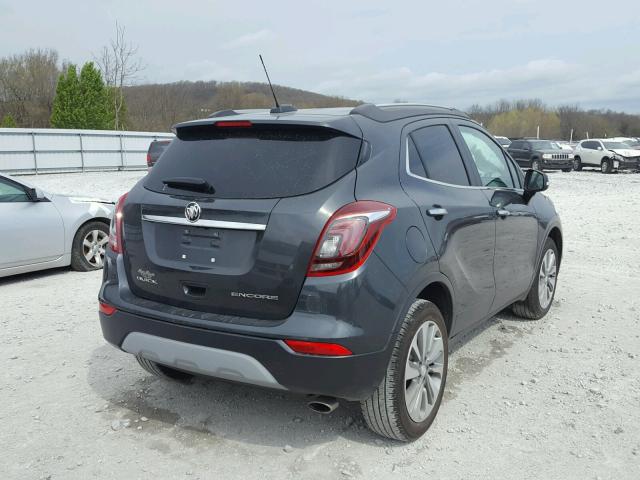 KL4CJASB3JB566149 - 2018 BUICK ENCORE PRE GRAY photo 4