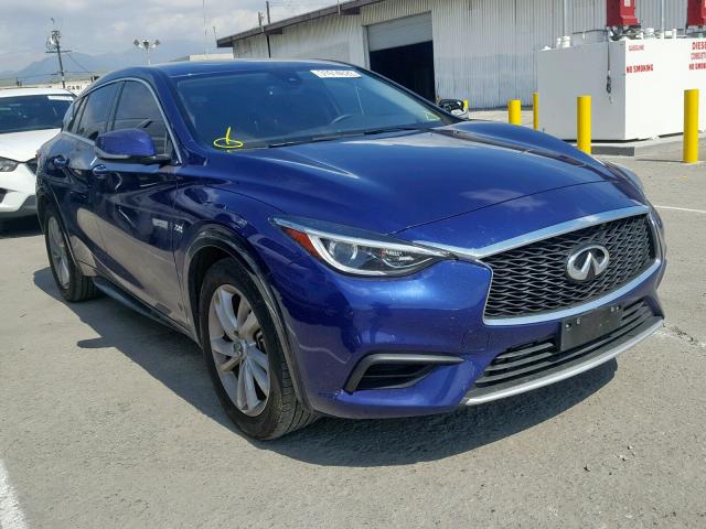 SJKCH5CP8JA049824 - 2018 INFINITI QX30 BASE BLUE photo 1