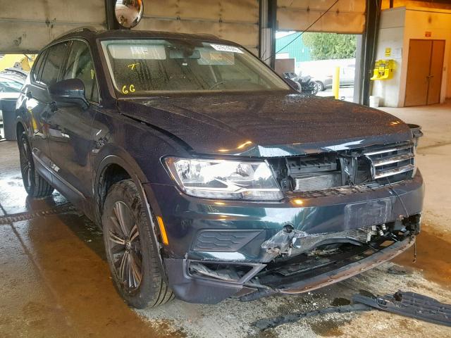 3VV2B7AX4JM036765 - 2018 VOLKSWAGEN TIGUAN SE GREEN photo 1