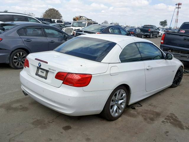 WBADW7C56BE544263 - 2011 BMW 328 I SULE WHITE photo 4