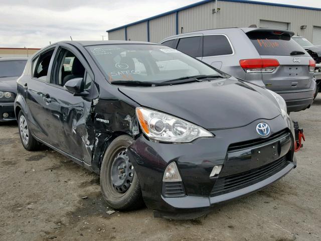 JTDKDTB36E1566820 - 2014 TOYOTA PRIUS C BLACK photo 1