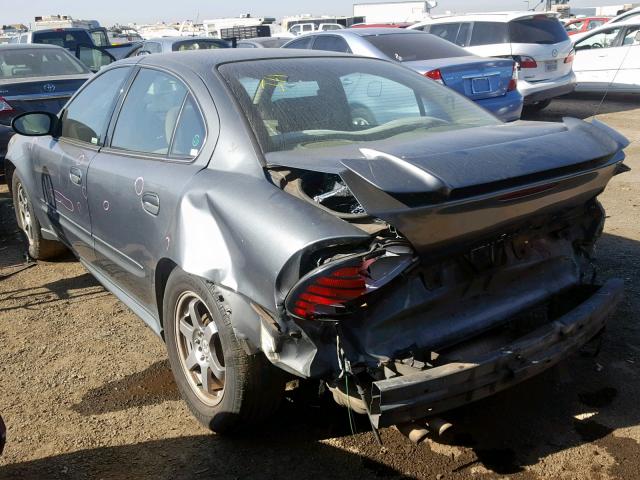 1G2NE52E95M150268 - 2005 PONTIAC GRAND AM S GRAY photo 3