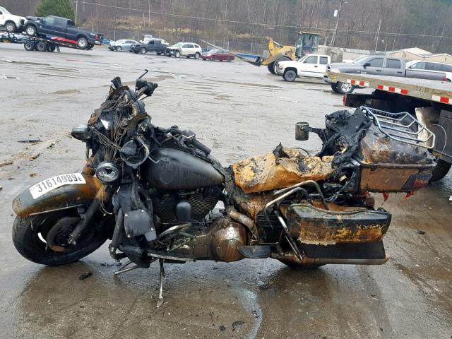 1HD1FCW191Y650080 - 2001 HARLEY-DAVIDSON FLHTCUI BLACK photo 10