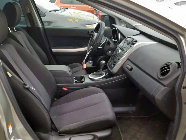 JM3ER293370118792 - 2007 MAZDA CX-7 SILVER photo 5