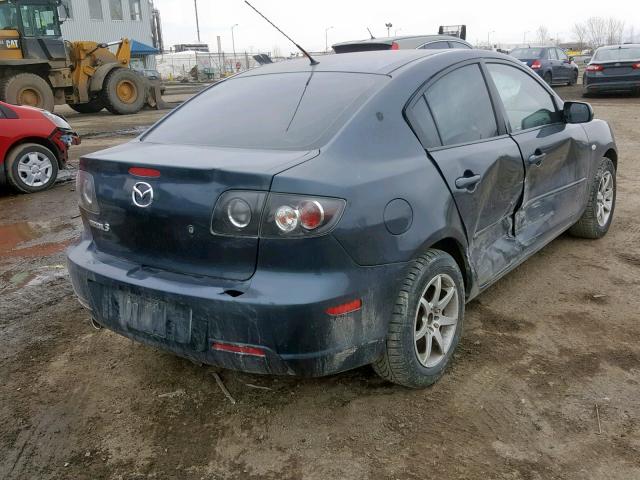 JM1BK32F291234850 - 2009 MAZDA 3 I CHARCOAL photo 4