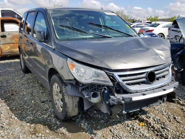 2V4RW4D18AR231273 - 2010 VOLKSWAGEN ROUTAN S CHARCOAL photo 1