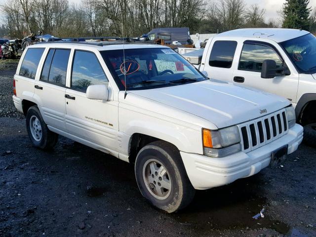 1J4GZ78S2VC580094 - 1997 JEEP GRAND CHER WHITE photo 1