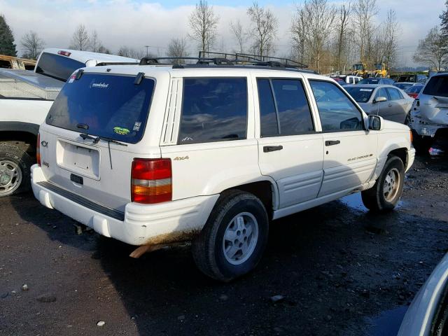 1J4GZ78S2VC580094 - 1997 JEEP GRAND CHER WHITE photo 4