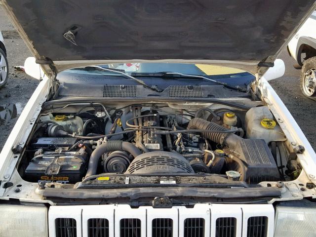 1J4GZ78S2VC580094 - 1997 JEEP GRAND CHER WHITE photo 7