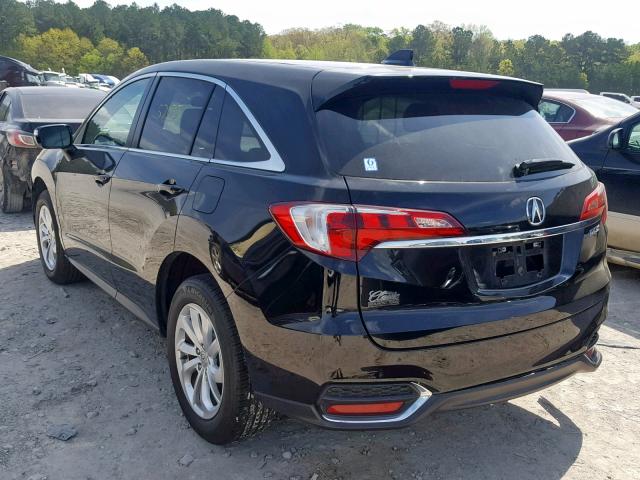 5J8TB3H30GL011775 - 2016 ACURA RDX BLACK photo 3