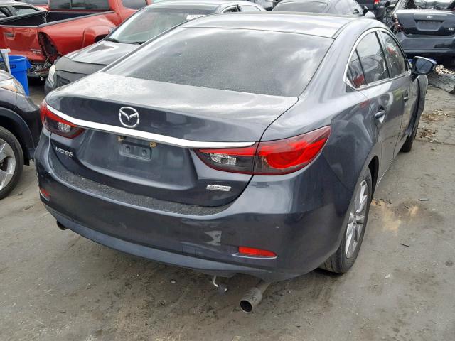 JM1GJ1U50F1221074 - 2015 MAZDA 6 SPORT GRAY photo 4