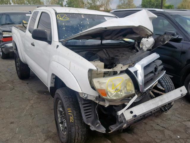 5TETU62N45Z055099 - 2005 TOYOTA TACOMA PRE WHITE photo 1