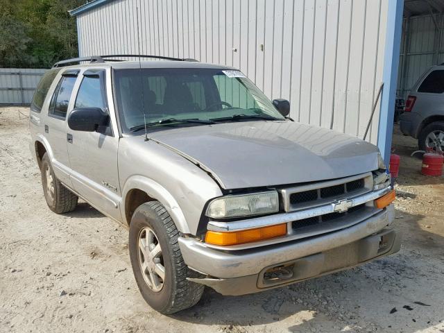 1GNDT13W52K228962 - 2002 CHEVROLET BLAZER TAN photo 1