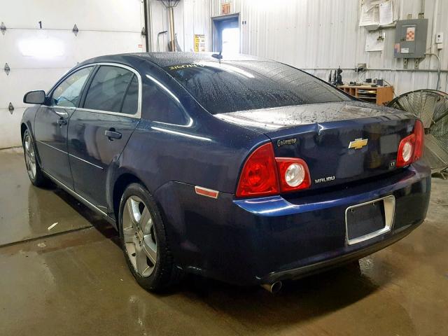 1G1ZH57B79F224180 - 2009 CHEVROLET MALIBU 1LT 蓝色 照片 3