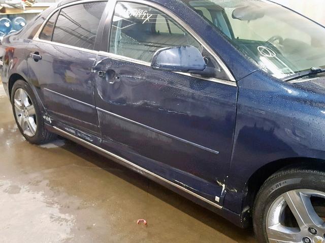1G1ZH57B79F224180 - 2009 CHEVROLET MALIBU 1LT 蓝色 照片 9
