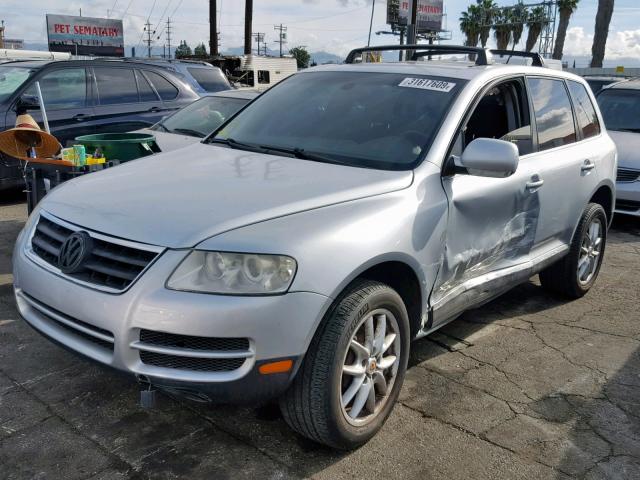 WVGZG77L06D042757 - 2006 VOLKSWAGEN TOUAREG 3. SILVER photo 2