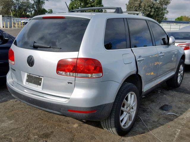 WVGZG77L06D042757 - 2006 VOLKSWAGEN TOUAREG 3. SILVER photo 4