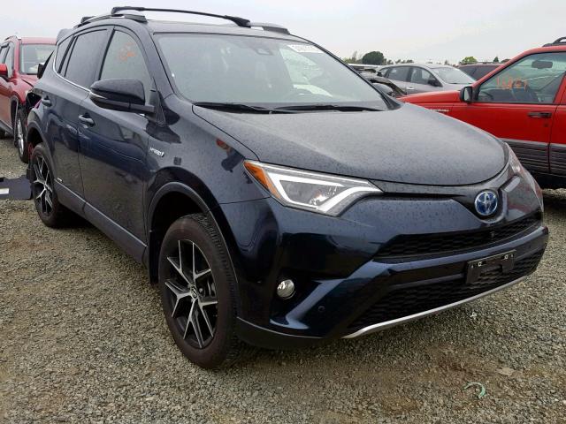 JTMJJREV2HD080108 - 2017 TOYOTA RAV4 HV SE BLACK photo 1