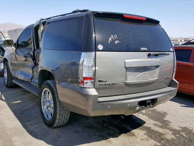 1GKFK16367J205388 - 2007 GMC YUKON XL K GOLD photo 3