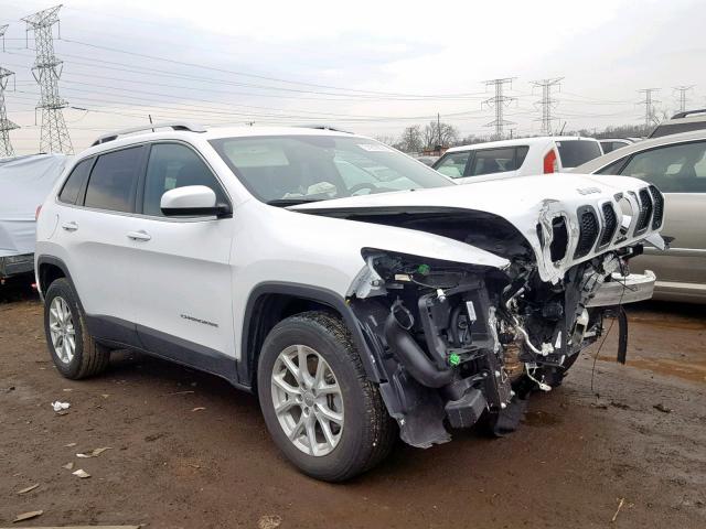 1C4PJMCX3JD556034 - 2018 JEEP CHEROKEE L WHITE photo 1