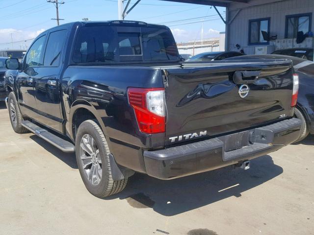 1N6AA1E64HN516247 - 2017 NISSAN TITAN SV BLACK photo 3