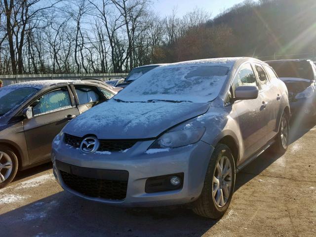 JM3ER293270148110 - 2007 MAZDA CX-7 SILVER photo 2