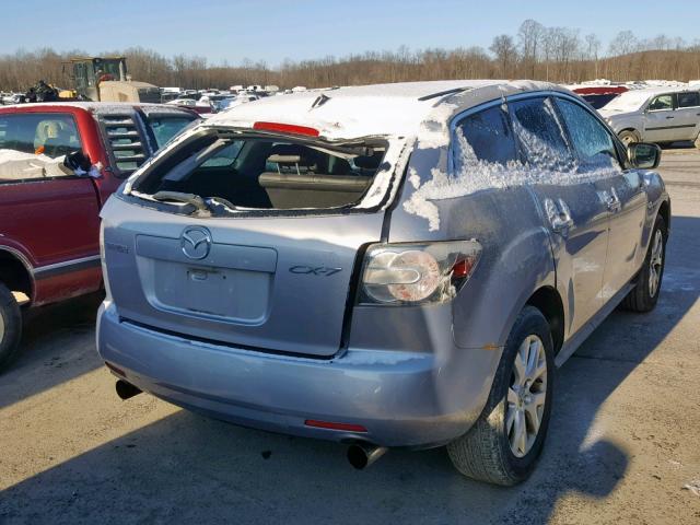 JM3ER293270148110 - 2007 MAZDA CX-7 SILVER photo 4