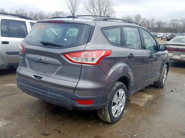 1FMCU0F76EUA82611 - 2014 FORD ESCAPE S GRAY photo 4