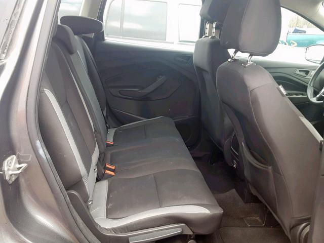 1FMCU0F76EUA82611 - 2014 FORD ESCAPE S GRAY photo 6