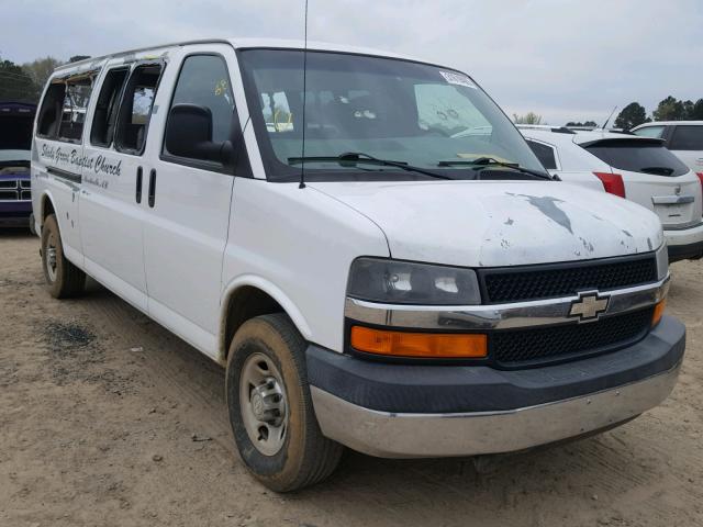 1GAHG39UX71236027 - 2007 CHEVROLET EXPRESS G3 WHITE photo 1