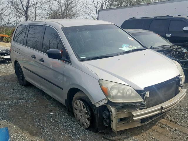 5FNRL38275B113667 - 2005 HONDA ODYSSEY LX SILVER photo 1