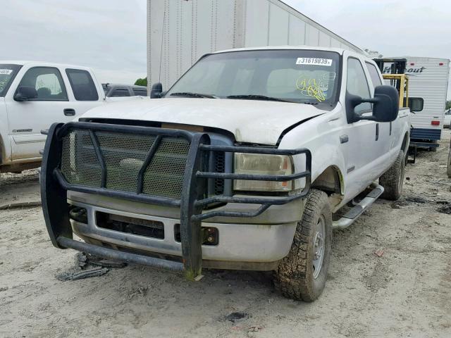 1FTWW31P06EA73760 - 2006 FORD F350 SRW S WHITE photo 2