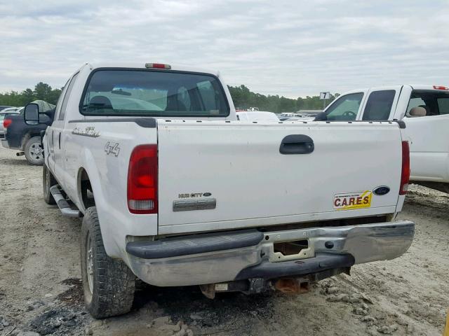 1FTWW31P06EA73760 - 2006 FORD F350 SRW S WHITE photo 3