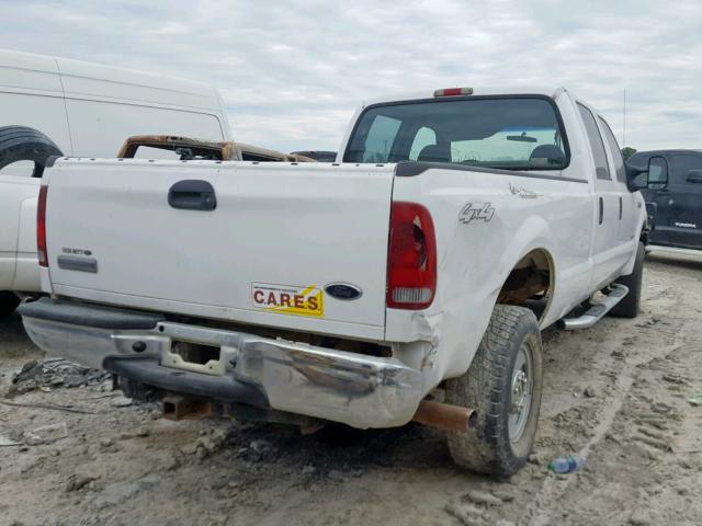 1FTWW31P06EA73760 - 2006 FORD F350 SRW S WHITE photo 4