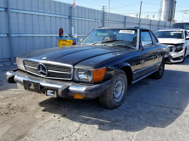 10704412063330 - 1980 MERCEDES-BENZ 450 SL BLACK photo 2