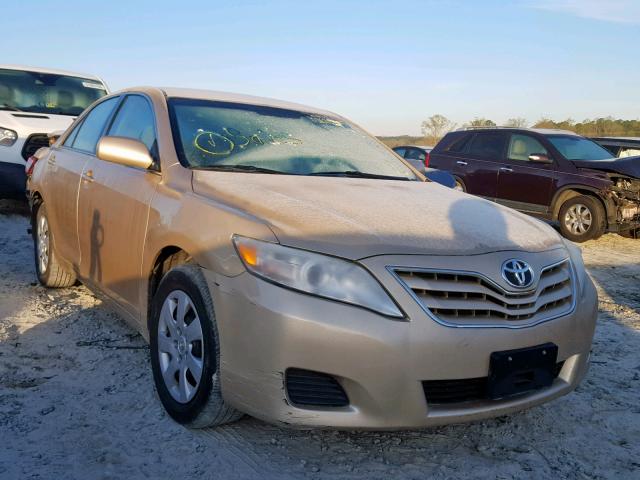 4T1BF3EK3BU777816 - 2011 TOYOTA CAMRY BASE GOLD photo 1