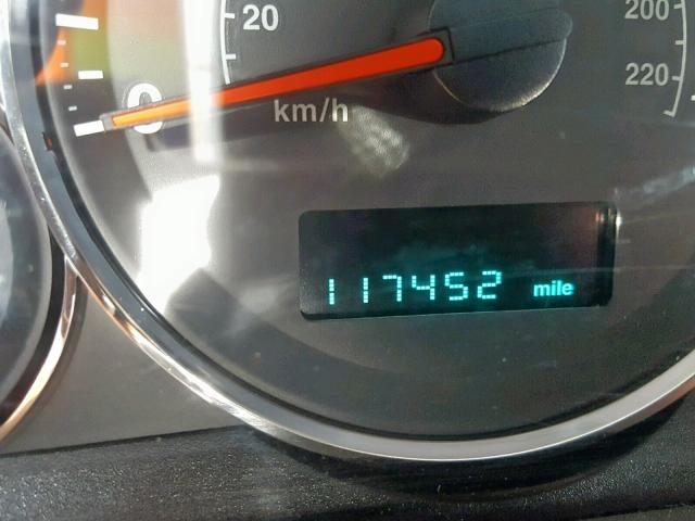 1J8HG58N36C129958 - 2006 JEEP COMMANDER RED photo 8