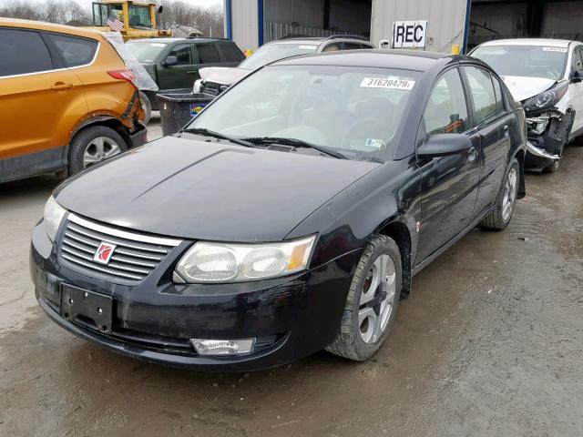 1G8AK55BX6Z181063 - 2006 SATURN ION LEVEL BLACK photo 2
