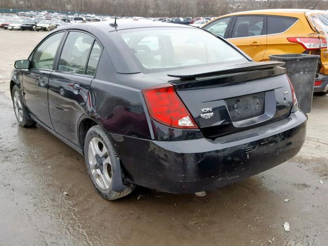 1G8AK55BX6Z181063 - 2006 SATURN ION LEVEL BLACK photo 3