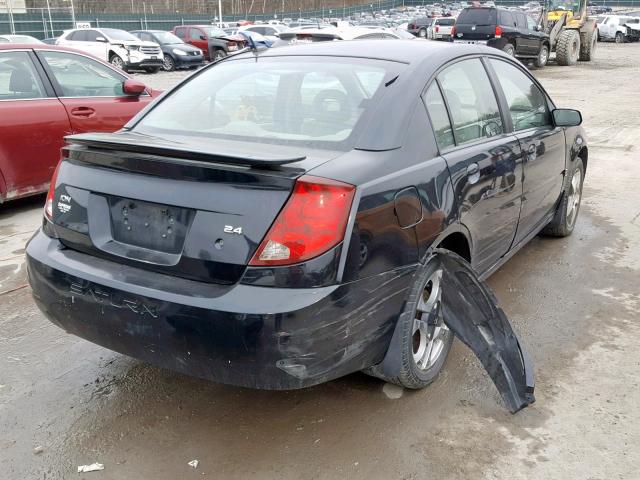 1G8AK55BX6Z181063 - 2006 SATURN ION LEVEL BLACK photo 4
