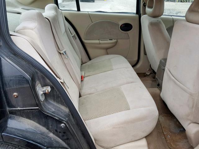 1G8AK55BX6Z181063 - 2006 SATURN ION LEVEL BLACK photo 6